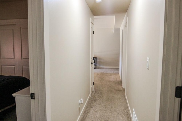 4917 Richmond Ave, Des Moines, IA 50317 - hall featuring light carpet and baseboards