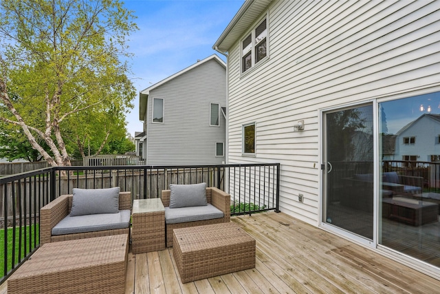 9905 Mcwilliams Dr, Johnston, IA 50131 - view of wooden deck