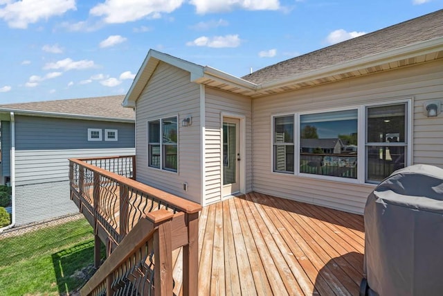 312 Evergreen Dr NW, Bondurant, IA 50035 - view of wooden deck
