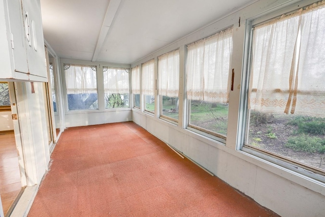 2226 Idaho Dr, Pella, IA 50219 - unfurnished sunroom featuring tile patterned floors