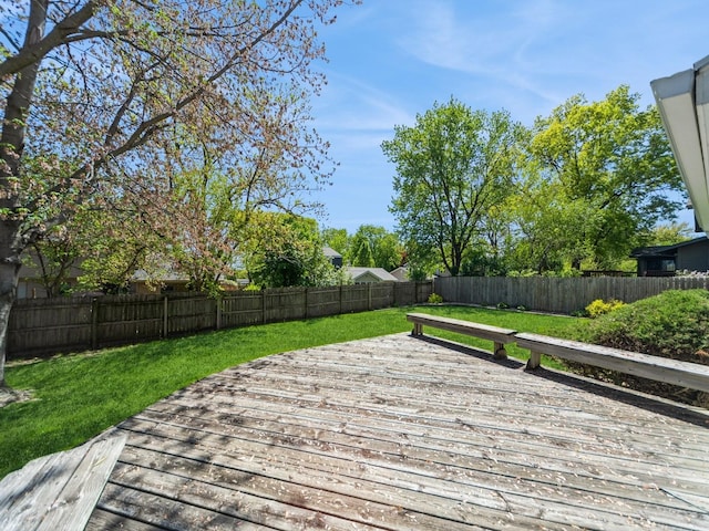 view of deck