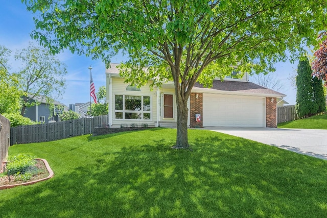 1249 NW 108th Cir, Clive, IA 50325 - view of front of home featuring concrete driveway, a garage, and brick siding