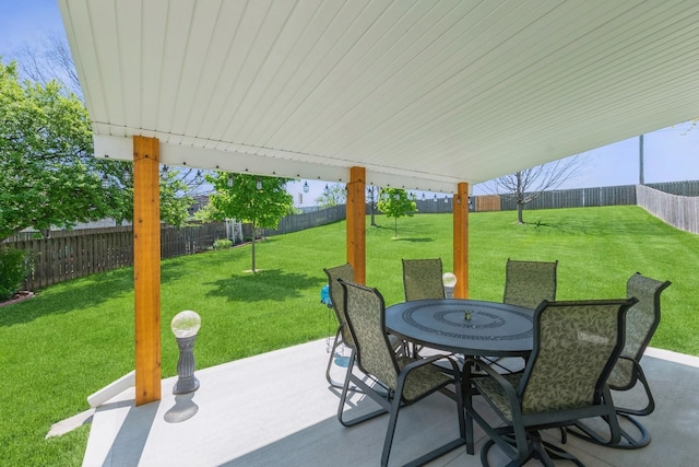 1249 NW 108th Cir, Clive, IA 50325 - view of patio / terrace with outdoor dining space