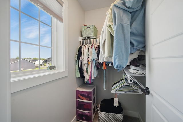 view of spacious closet