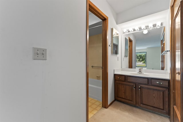 full bath with vanity