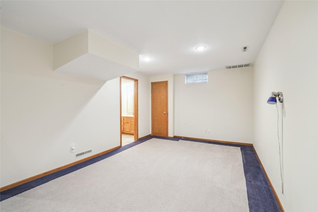 4727 80th Pl, Urbandale, IA 50322 - below grade area with carpet and recessed lighting