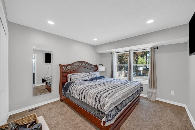518 Maxwelton Dr, Des Moines, IA 50315 - bedroom with carpet flooring, recessed lighting, and baseboards