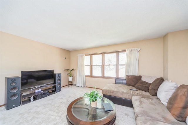 4021 80th St, Urbandale, IA 50322 - carpeted living room featuring baseboards