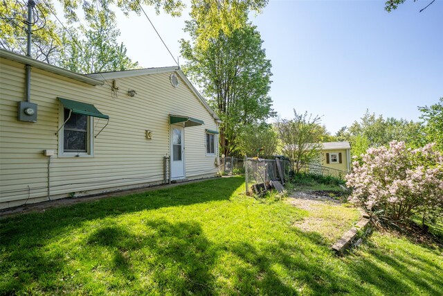 view of rear view of property