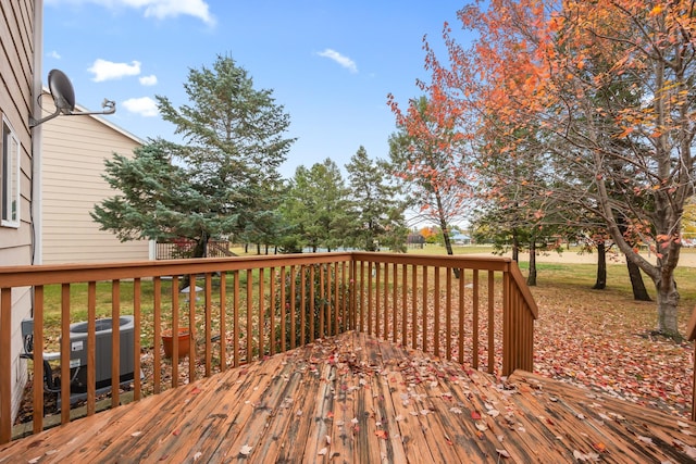 1634 Prairie Cir, Altoona, IA 50009 - deck featuring central air condition unit