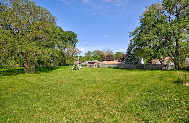 view of yard