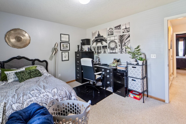 3905 NW 4th St, Ankeny, IA 50023 - bedroom with carpet floors, baseboards, and an office area