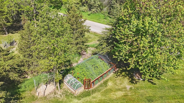 drone / aerial view
