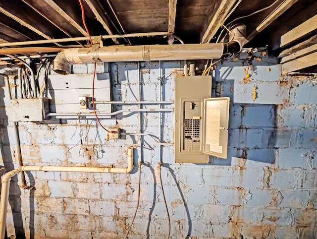 utilities featuring electric panel