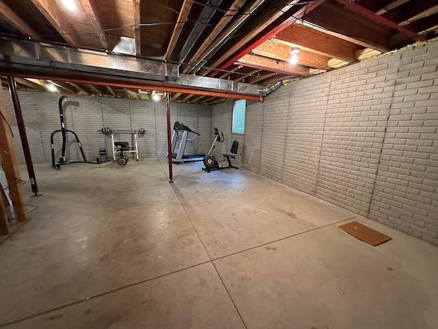 322 N 15th Ave, Winterset, IA 50273 - view of unfinished basement