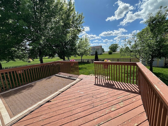 322 N 15th Ave, Winterset, IA 50273 - view of wooden terrace