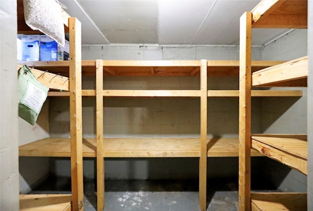 view of storage