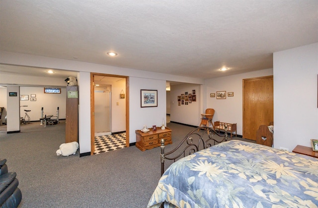 10760 Elmcrest Dr, Clive, IA 50325 - bedroom with recessed lighting and carpet
