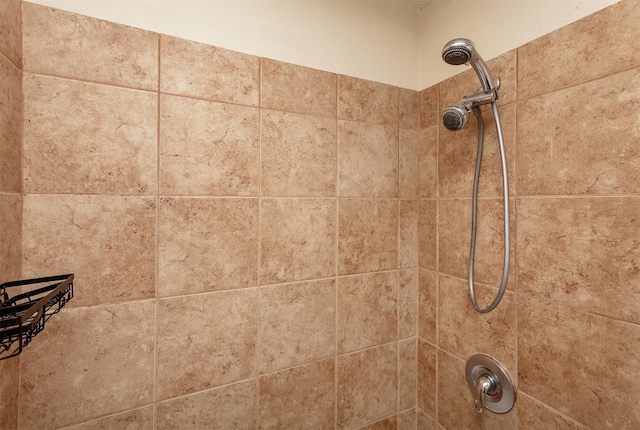 1807 11th St, Des Moines, IA 50314 - bathroom view of a tile shower
