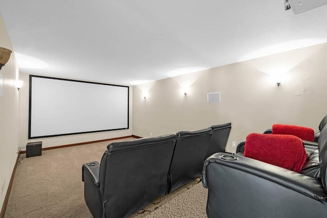 4408 Cochrane Pkwy, Ames, IA 50014 - home theater with carpet flooring and baseboards