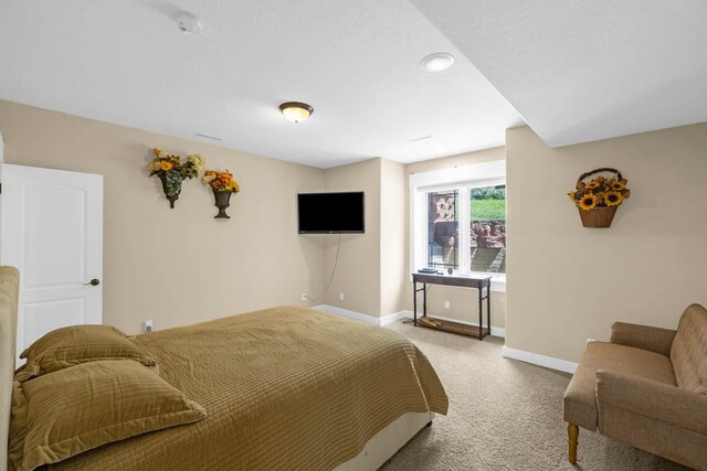 4408 Cochrane Pkwy, Ames, IA 50014 - bedroom featuring light colored carpet and baseboards