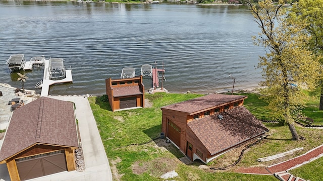 6252 Panorama Dr, Panora, IA 50216 - dock area with a water view
