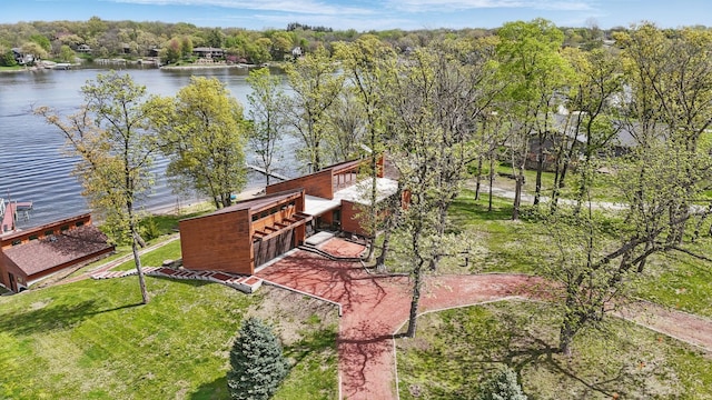6252 Panorama Dr, Panora, IA 50216 - aerial view of property and surrounding area featuring a nearby body of water