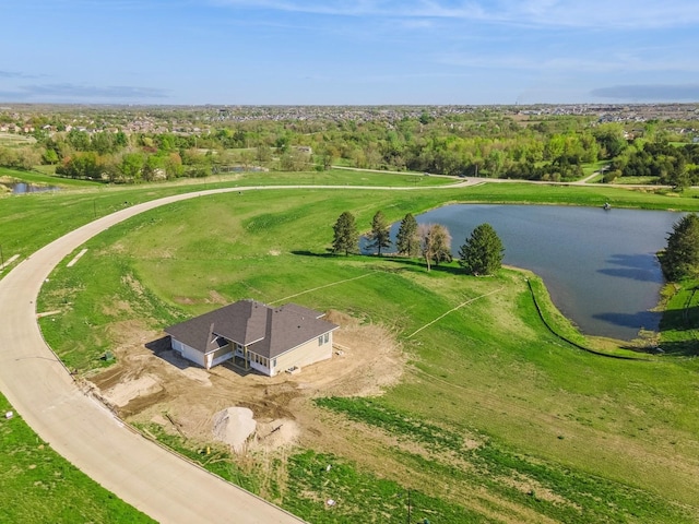 17406 Oakwood Dr, Urbandale, IA 50322 - view from above of property featuring a nearby body of water