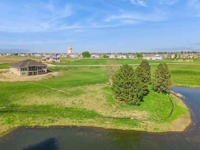 17406 Oakwood Dr, Urbandale, IA 50322 - aerial view of a nearby body of water