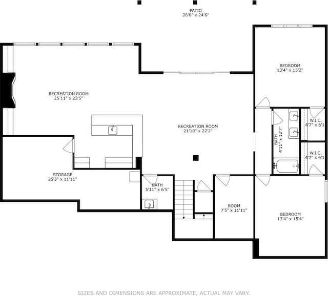 17406 Oakwood Dr, Urbandale, IA 50322 - room layout
