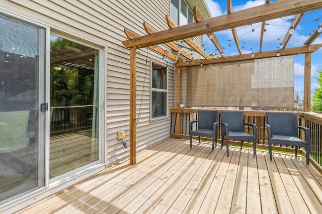 view of deck