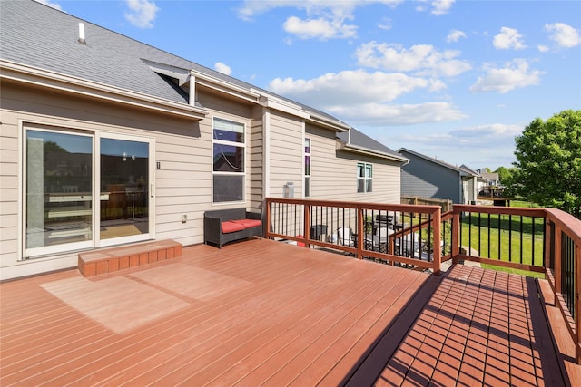 913 SE Trail Ridge Rd, Grimes, IA 50111 - view of deck