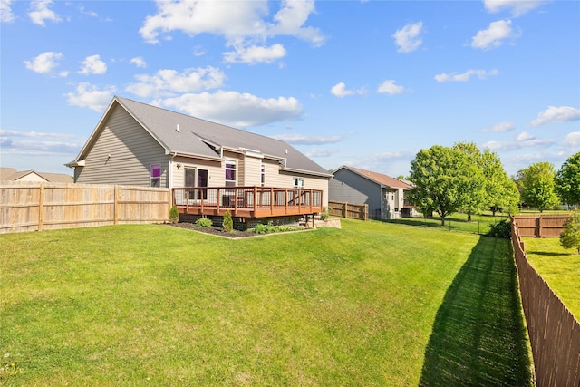 913 SE Trail Ridge Rd, Grimes, IA 50111 - back of house featuring a wooden deck