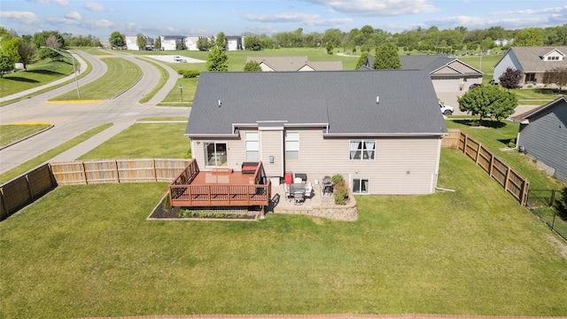913 SE Trail Ridge Rd, Grimes, IA 50111 - rear view of house with a deck