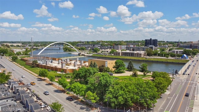 201 Grand Ave Unit 109, Des Moines, IA 50309 - view of urban area featuring a notable bridge, a major roadway, and a large body of water