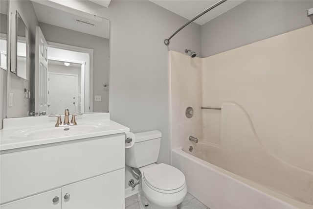 1240 49th St Unit 5, West Des Moines, IA 50266 - full bathroom with toilet, shower / washtub combination, and vanity