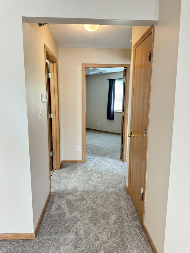 10141 Sutton Dr Unit 7, Urbandale, IA 50322 - hall featuring light colored carpet and baseboards