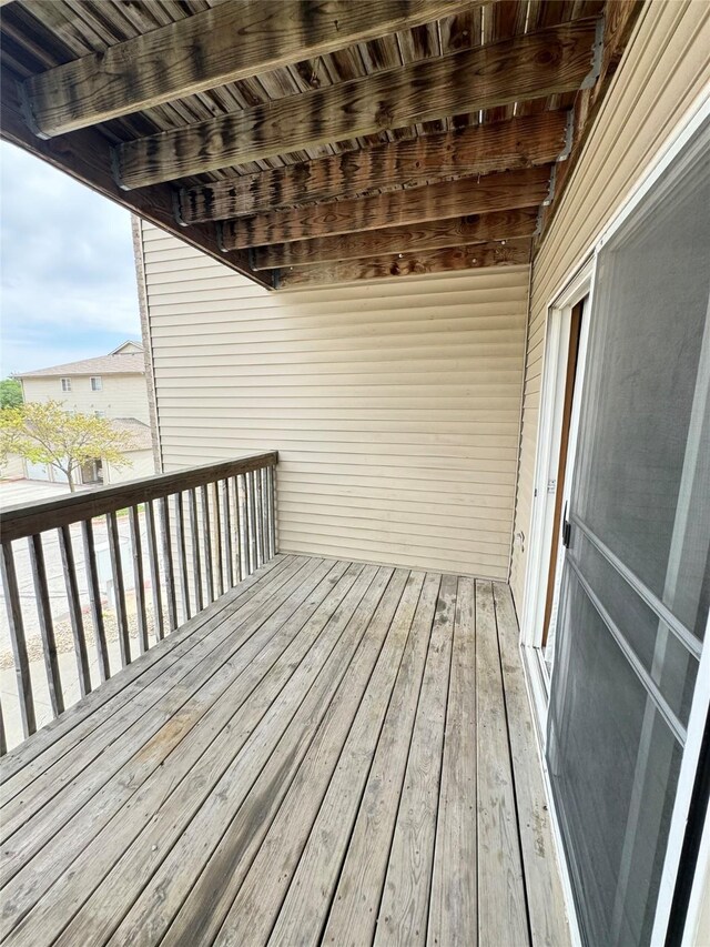 10141 Sutton Dr Unit 7, Urbandale, IA 50322 - view of wooden deck