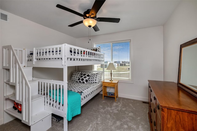 980 Daybreak Dr, Waukee, IA 50263 - carpeted bedroom featuring baseboards and ceiling fan