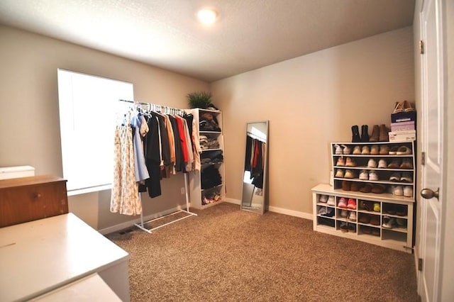 2010 N 7th St, Indianola, IA 50125 - spacious closet featuring carpet flooring