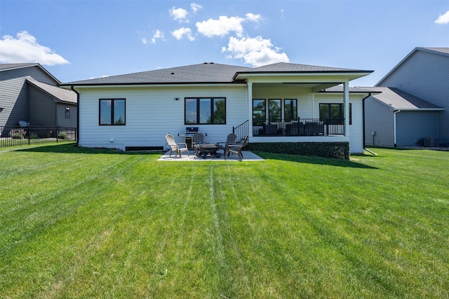 2770 NW 167th St, Clive, IA 50325 - rear view of property featuring a patio