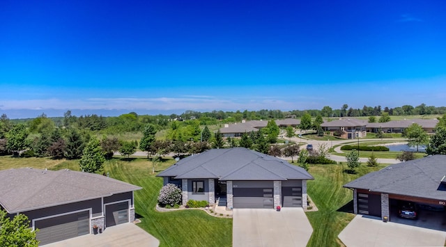 view of subject property