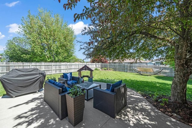 947 11th Ave SE, Altoona, IA 50009 - view of patio with grilling area and outdoor lounge area