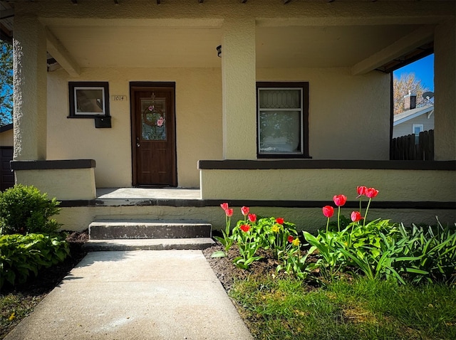 1014 14th St, Boone, IA 50036 - entrance to property with stucco siding