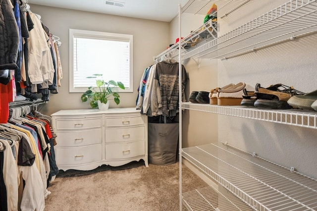 1085 Juniper Dr, Carlisle, IA 50047 - walk in closet featuring carpet flooring