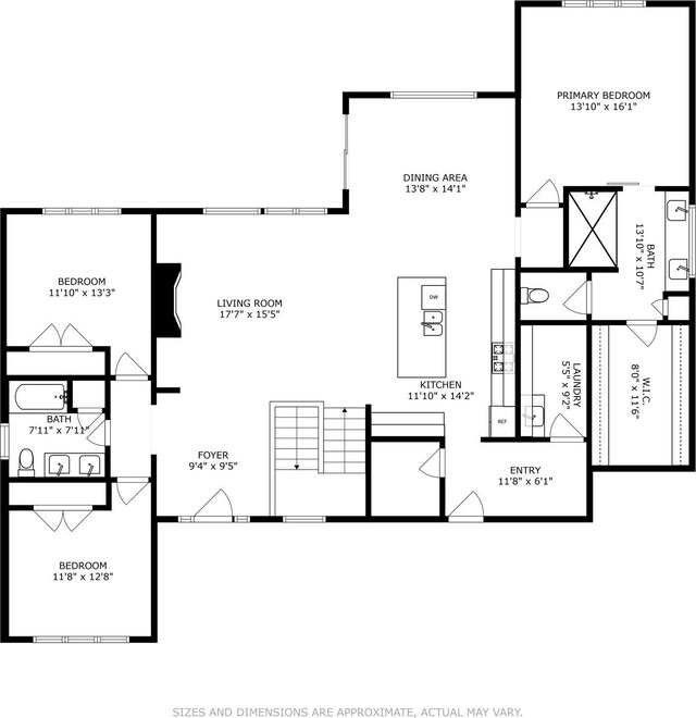 17400 Springbrook Trl, Urbandale, IA 50111 - property floor plan