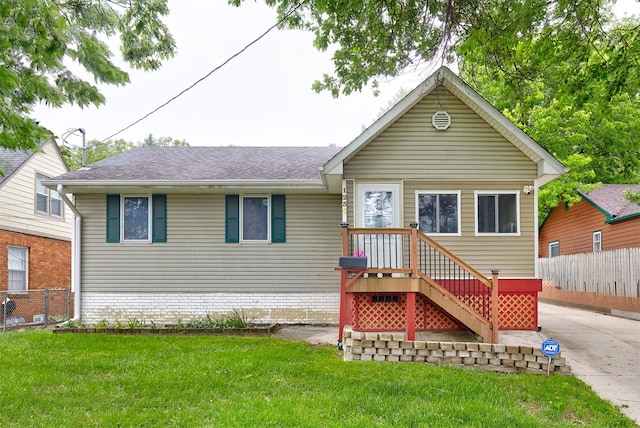 1236 63rd St, Windsor Heights, IA 50324 - view of front of home with roof with shingles