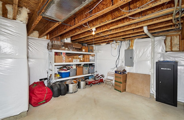1917 Southbridge Dr, Adel, IA 50003 - unfinished below grade area featuring electric panel