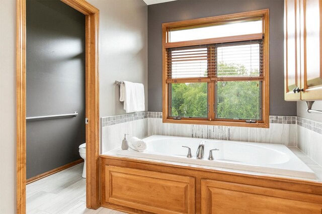 3605 151st St, Urbandale, IA 50323 - full bath with a bath and toilet