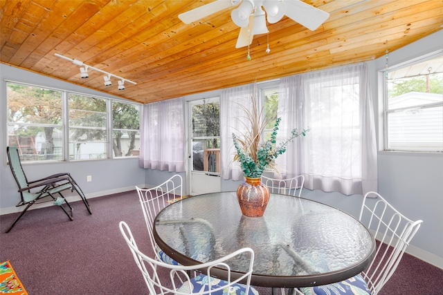 500 8th St, Waukee, IA 50263 - sunroom / solarium featuring rail lighting and healthy amount of natural light